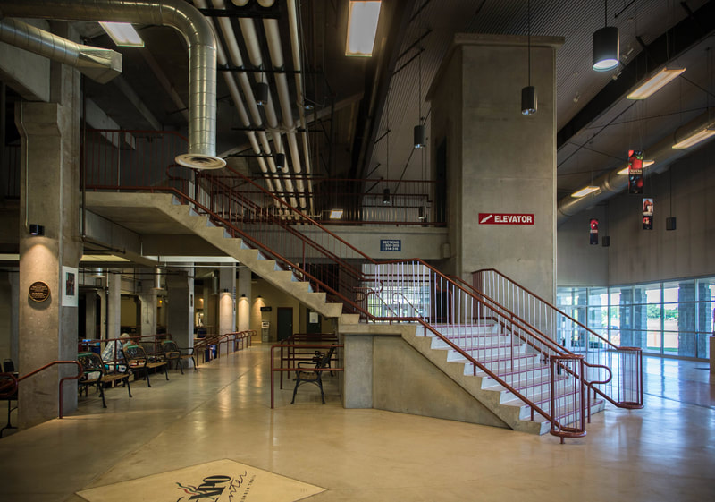 Chisholm Trail Expo Center front staircase